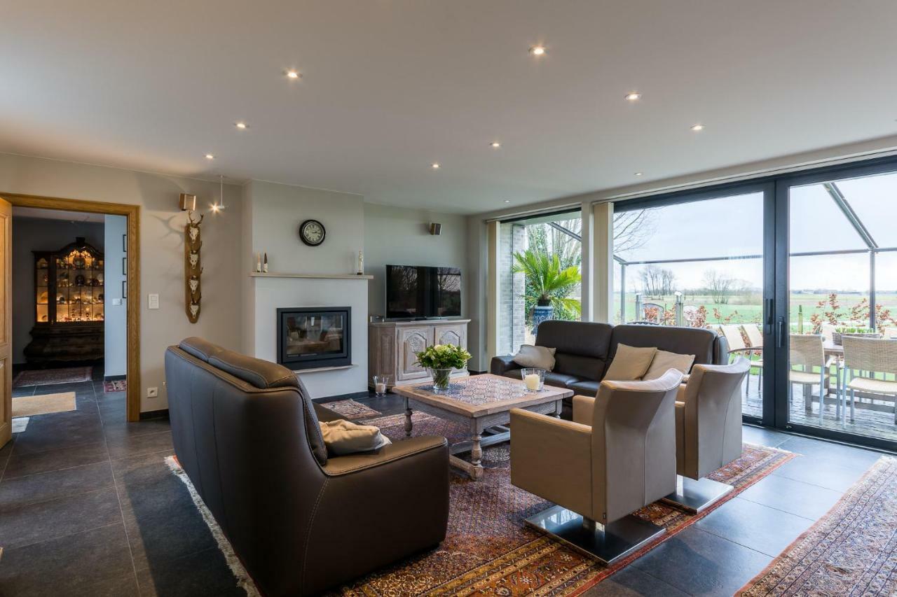 Vila Polderwoning 'Cleylantshof' Sint-Laureins Exteriér fotografie